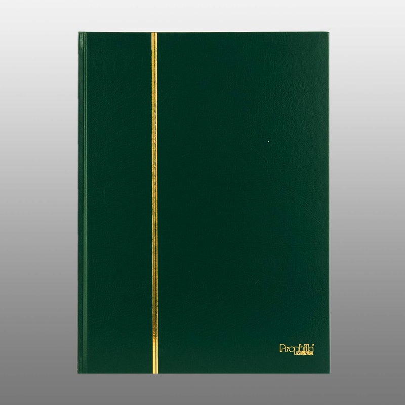 Prophila Collection Prophila Stamp Album (New) 16 White Sides, Green Cover - Image 3